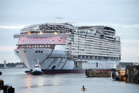 Royal Caribbean Floats Out Worlds Largest Cruise… World Of Cruising