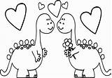 Amore Colorare Dinosaurs Cuori Kids Coppie Innamorate Wecoloringpage Clipartmag Atuttodonna sketch template