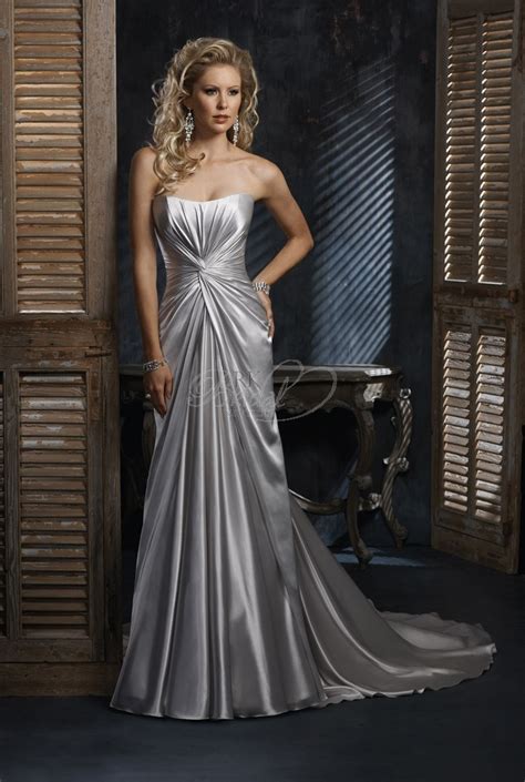 maggie sottero jamie gown  gowns dresses silver wedding gowns gowns