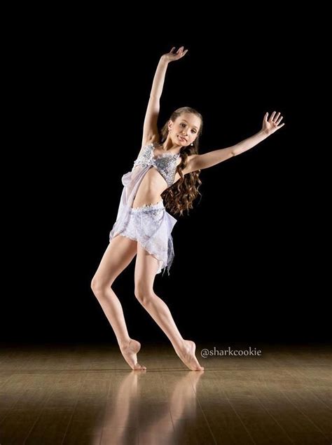 maddie ziegler in a two piece violet jeweled lyrical solo costume