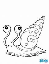 Snail Coloring Sea Pages Coloriage Mer Colorier Escargot Animaux Marins Animal Coloriages Un Hellokids Le Pour Animals Color Cute Simple sketch template