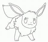 Eevee Pokemon Eeveelutions Template sketch template