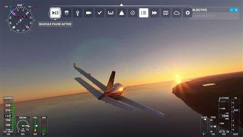 mode photo microsoft flight simulator pause active drone camera libre notre guide