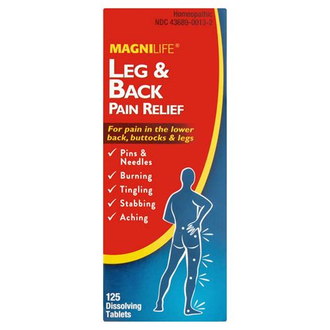 magnilife leg  pain relief dissolving tablets  count