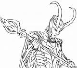 Loki Coloring Pages Thor Marvel Request Avengers Printable Drawings Drawing Deviantart Online Color Getcolorings sketch template