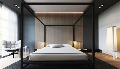 schlafzimmer ideen fuer luxurioese einrichtung mit modernem bett und