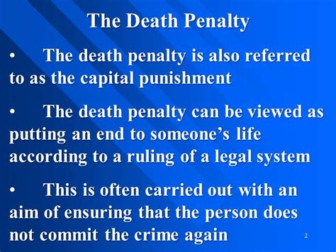 history  death penalty  words