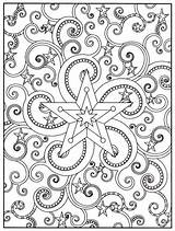 Coloring Pages Adult Adults Print Printable Sheets Mandala Scentsy Dover Books Book Publications Doodle Colouring Moon Really Cool Dovers Board sketch template