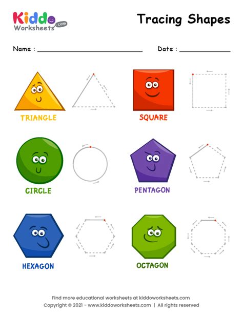 printable tracing shapes worksheets  kids vrogueco