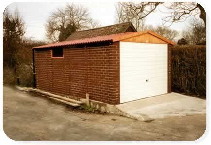 planning permission  build  brick shed