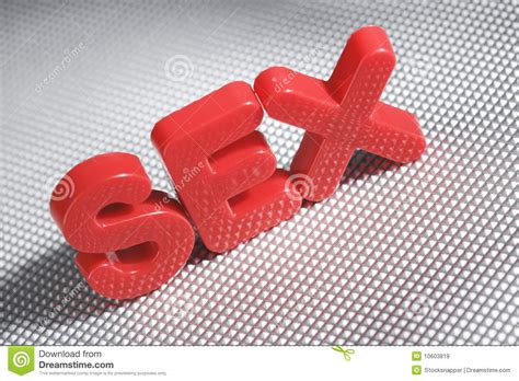 Sex Stock Image Image Of Still Sexuality Word Letters 10603819