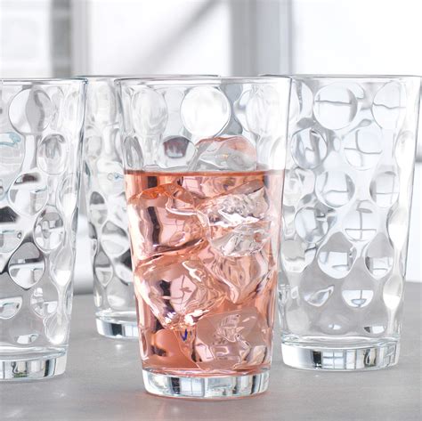 Drinking Glasses [set Of 10] Highball Glass Cups 17oz By Home