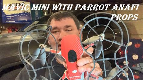 mavic mini parrot anafi props youtube
