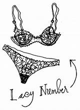 Lingerie Drawing Lacy Sketch Cavanagh Alanna Things Number Getdrawings Opportunity Provide Much They sketch template