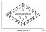 Arkansas Flag Coloring Printable Pages Worksheets History Camping Super Flags American Original 58kb 1440 1020px Categories sketch template