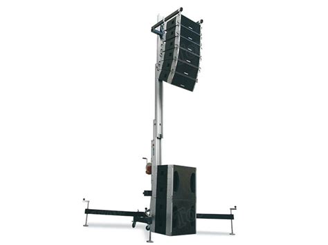 tourgo portable mini aduio  array speaker tower truss max kg