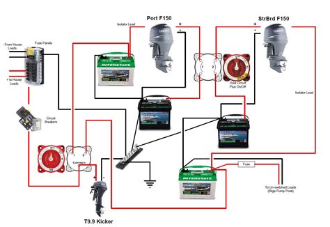boat house battery wiring diagram