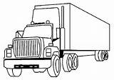 Lkw Ausmalbilder Malvorlagen Lastwagen Ausdrucken Drucken Malen sketch template