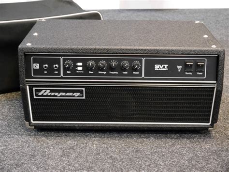 ampeg svt classic  bass amp head wcover  hand collection  rich tone