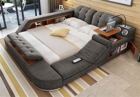 this cool bed is the ultimate piece of multifunctional furniture