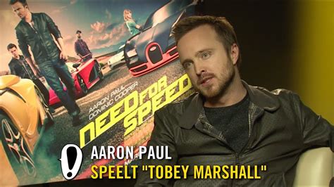 Need For Speed Interview Aaron Paul Dominic Cooper
