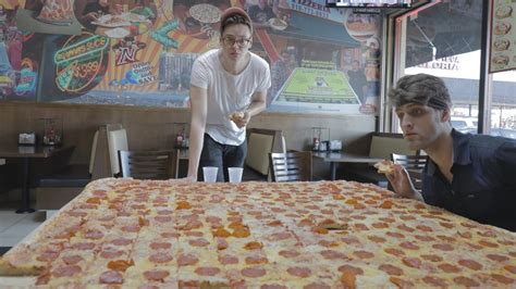 worlds biggest pizza challenge youtube