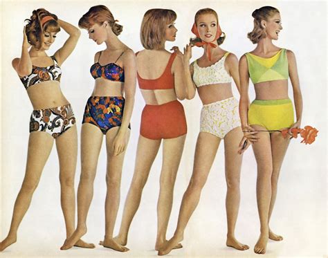 vintage bikini print ads glamour