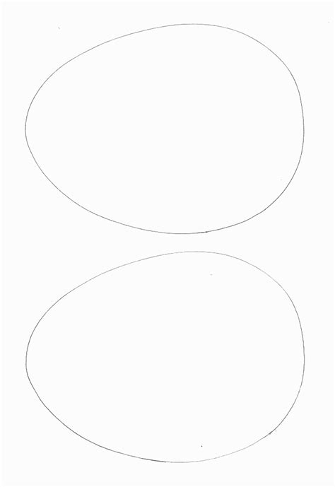 early play templates simple easter egg templates