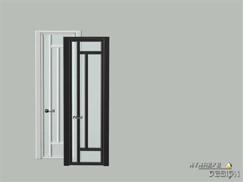 nynaevedesigns altara glass door sims  cc furniture sims  sims house