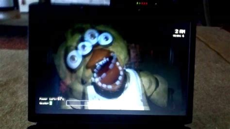Chica Jumpscare Glitch In Fnaf Youtube