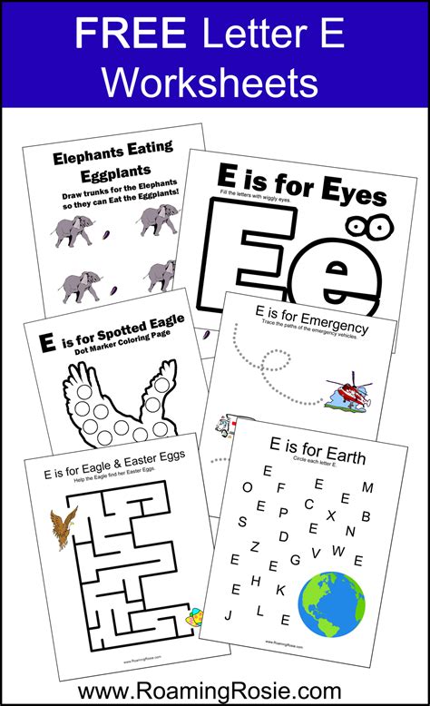 letter   alphabet worksheets  kids roaming rosie