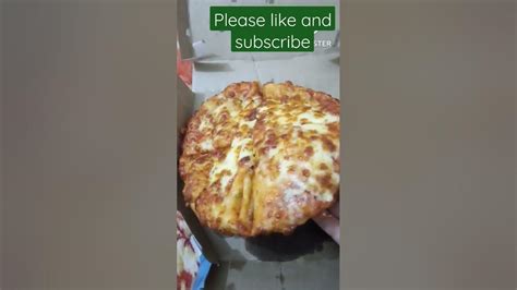 dominos margarita pizza   subscribe food shorts pizza comment youtube