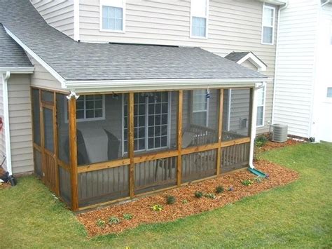 diy screen porch image  screen porch kits plans screened  porch diy covered patio design