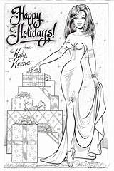 Keene Katy Ebay John Pages Flickr Books Lucas Holidays Paper Happy Christmas Coloring Dolls Colouring источник sketch template