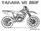 Coloring Dirt Pages Bike Yamaha Colouring Boys Kids Bikes Motocross Print Sheets Printable Dirtbike Rider Color Motorbike Dirtbikes Wr Drawings sketch template