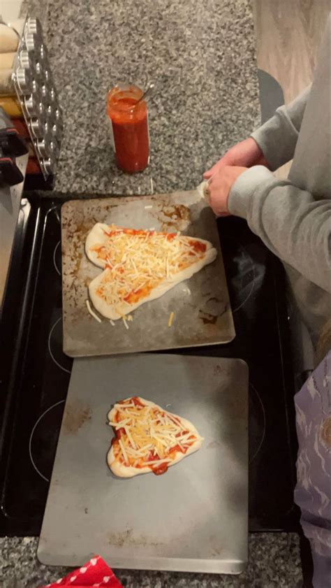 Pizza Night Heart Shaped Pizza Date Night Relationship Goals