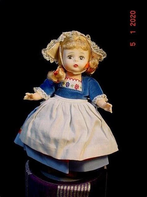 Vintage Madame Alexander Dutch Girl 791 Holland Doll 7 1 2