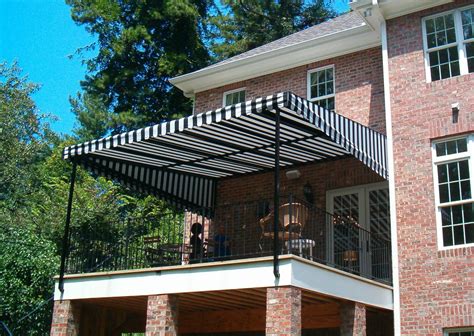 stationary deck patio awnings patiosetone