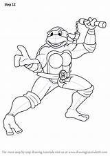 Ninja Turtles Michelangelo Drawing Teenage Mutant Draw Turtle Easy Step Drawings Cartoon Head Drawingtutorials101 Characters Learn Orange Tutorials Getdrawings sketch template