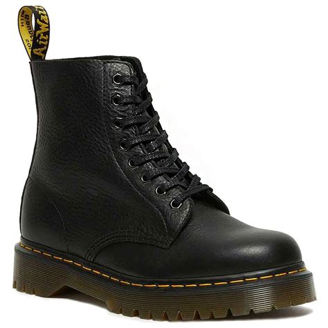 dr martens  pascal bex unisex  eyelet inuck leather boot black