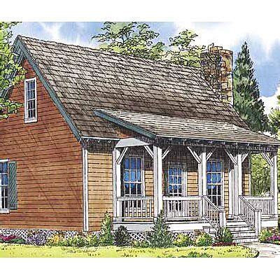artists rendering   small cabin style house plans  homes