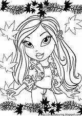 Bratz Coloring Pages Printable Kidz Christmas Drawing Cartoons Print Sheets Doll Girls Adult Yasmin Color Books Getcolorings Kb Activity Getdrawings sketch template