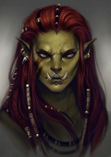 Pin By Marc Morvane On Histoire Et Magie Ancestrale Female Orc