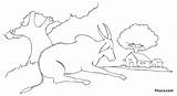 Domestic Animals Coloring Pages Cow Kids Pitara sketch template