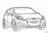 Hyundai Coloring Pages Drawing Skip Main 2009 sketch template