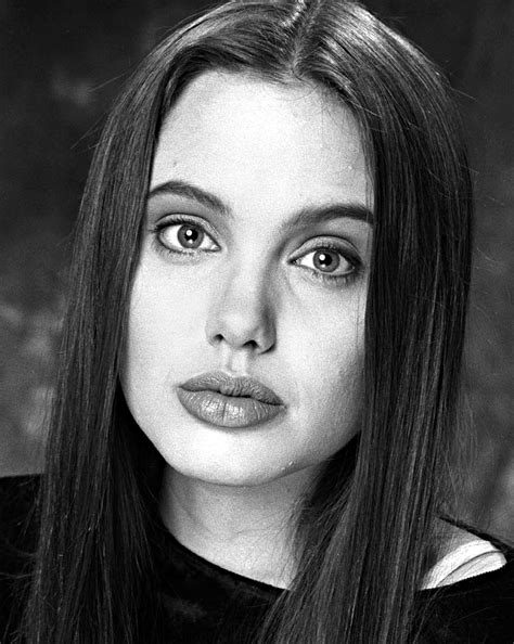 Old School Celebs On Twitter Angelina Jolie Photographed By Robert