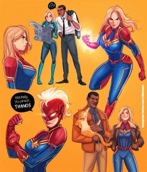 Captain Marvel Compilation Marvel Superheroes Marvel Comics Marvel