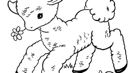 easter printables easter lamb coloring pages easter time