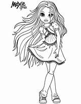 Coloring Pages Moxie Girlz Girls Dinokids Girl Colouring Kız Boyama Prince Dresses Visit Close Kaynak sketch template