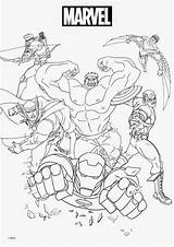 Avengers Hulk sketch template